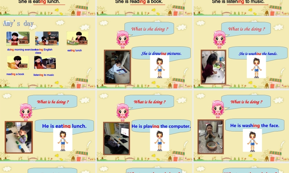 五年级英语下册 Unit6 Work quietly（Part A Lets learn课件 人教PEP版-人教PEP小学五年级下册英语课件