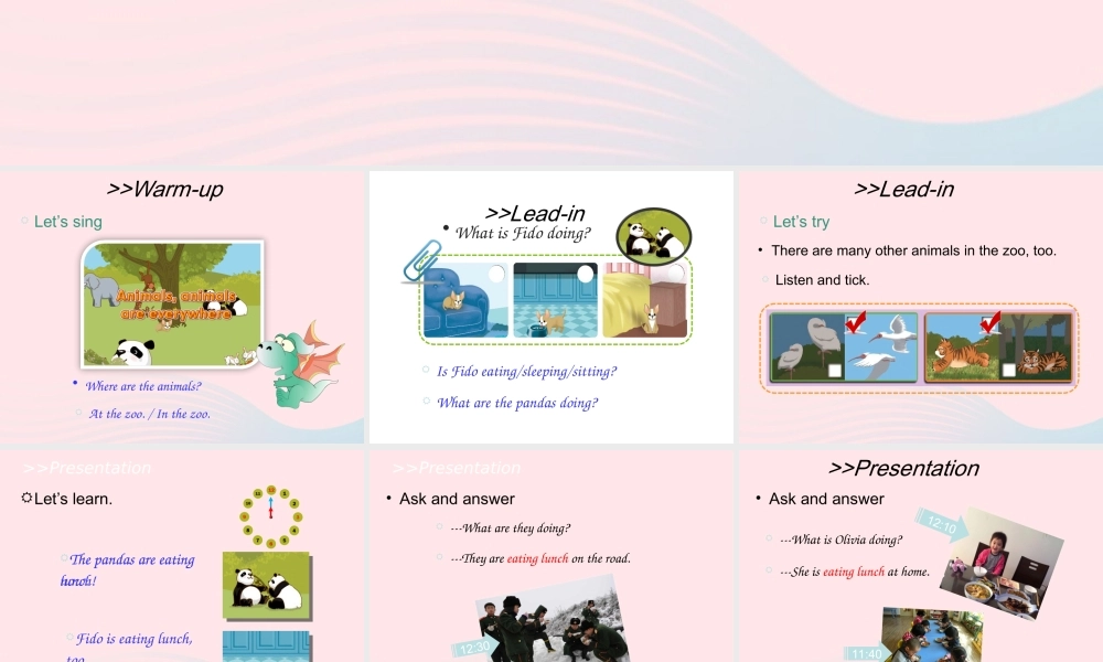 五年级英语下册 Unit6 Work quietly（Part A lets talk）课件 人教PEP版-人教PEP小学五年级下册英语课件