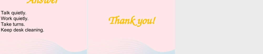 五年级英语下册 Unit6 Work quietly（Part B He is talking in the library）课件 人教PEP版-人教PEP小学五年级下册英语课件