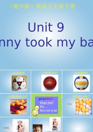 五年级英语下册 unit9课件 湘少版