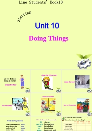 五年级英语下册 unit10 lesson55课件 人教新起点