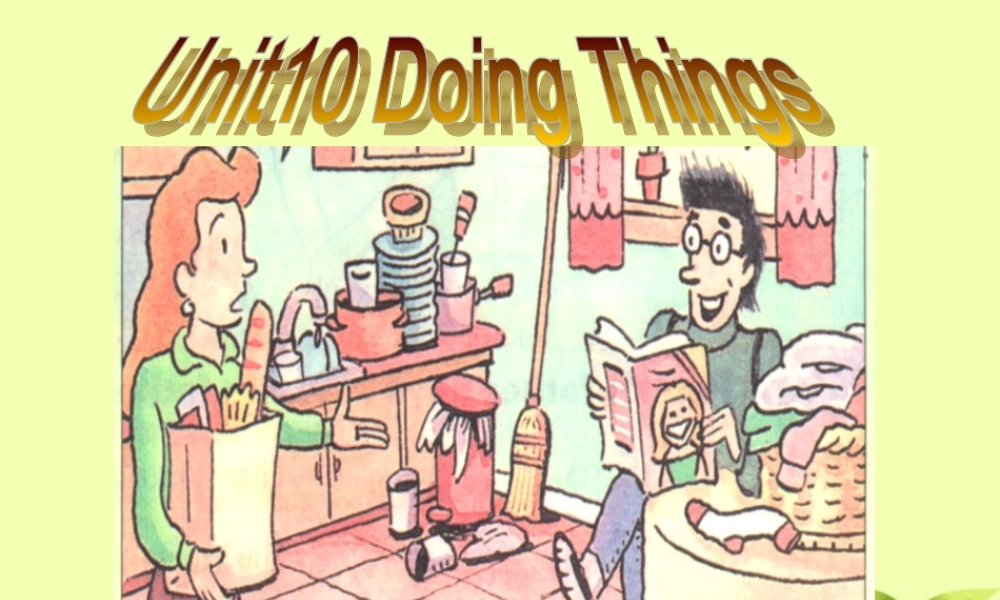 五年级英语下册 unit10 lesson56课件 人教新起点