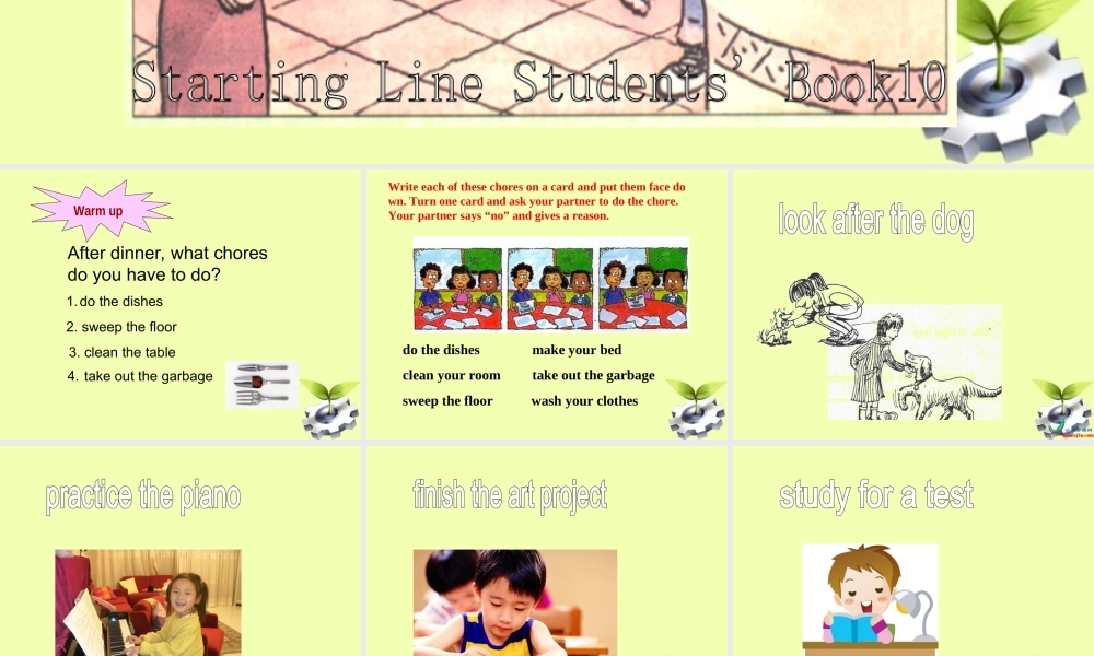 五年级英语下册 unit10 lesson56课件 人教新起点