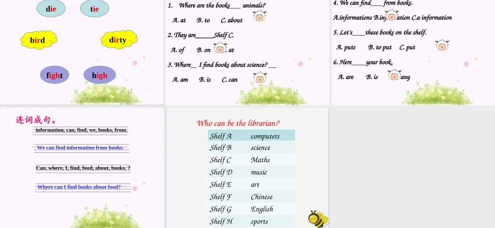 五年级英语下册 Module 4 Unit 2 We can find information from books and CDs教学课件 外研版（三起）-外研版小学五年级下册英语课件