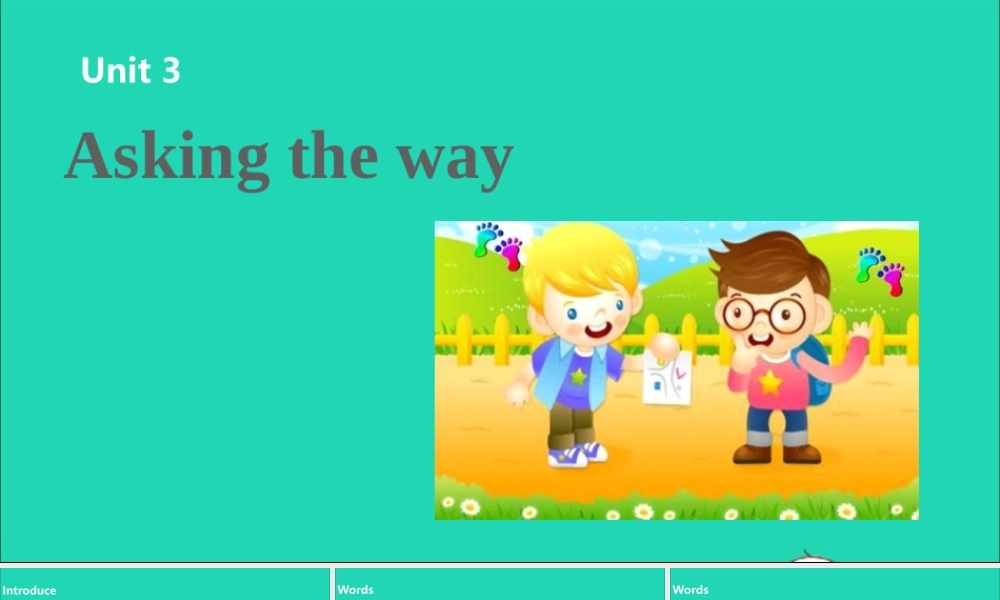 五年级英语下册 Unit 3 Asking the way（第2课时）课件 （新版）牛津版-（新版）牛津版小学五年级下册英语课件