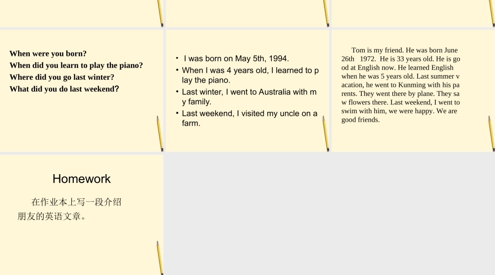 五年级英语下册 unit16 lesson91课件 人教新起点