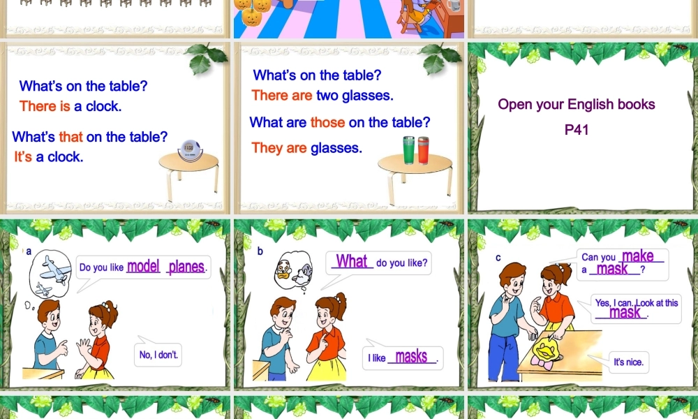 五年级英语上册 Unit 5 Period 1课件 苏教牛津版