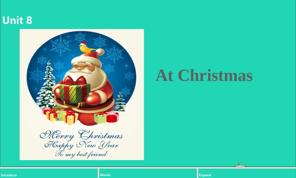 五年级英语上册 Unit 8 At Christmas（第2课时）课件 （新版）牛津版-（新版）牛津版小学五年级上册英语课件