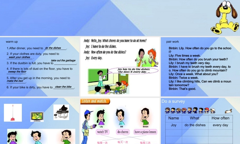 五年级英语下册《Unit 12 revision》（Lesson 67）课件 人教新起点-人教新起点小学五年级下册英语课件