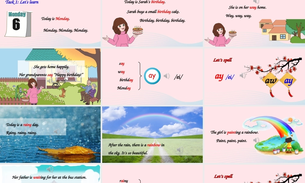 五年级英语上册 Unit 5 There is a big bed Part A 第3课时备用课件+素材