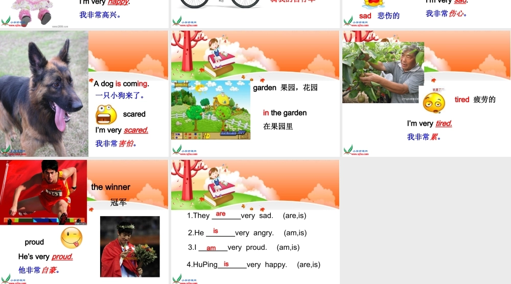 五年级英语下册课件 unit2Emotions Lesson3课件 闽教版