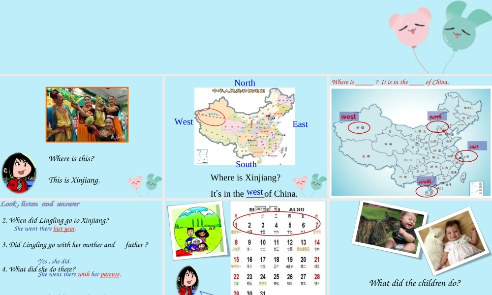 五年级英语下册 Module 6 Unit 1 I went there last year教学课件 外研版（三起）-外研版小学五年级下册英语课件