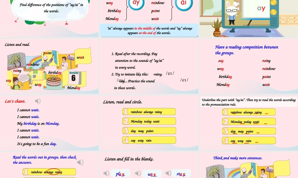 五年级英语上册 Unit 5 There is a big bed Part A 第3课时上课课件+素材