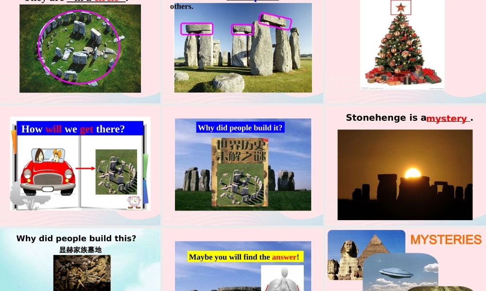 五年级英语下册 Module 6 Unit 1 We'll see lots of very big stones课件 外研版（一起）-外研版小学五年级下册英语课件