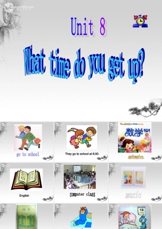 五年级英语上册 Unit 8(2)课件 湘少版