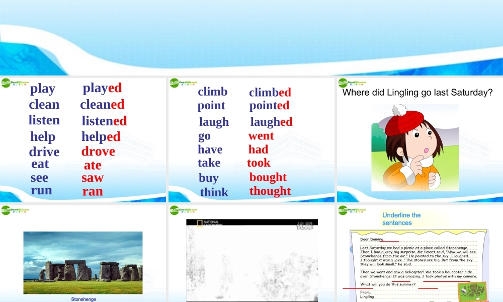 五年级英语下册 Module 6 Unit 2 It was amazing课件 外研版（一起）