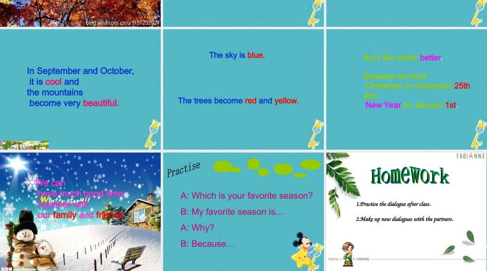 五年级英语下册 unit 3 spring begins from march partb课件1 陕旅版-陕旅版小学五年级下册英语课件