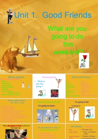 五年级英语上册 Unit1 Good Friends课件 深港版