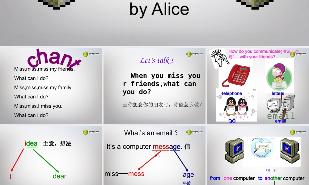 五年级英语下册 Module 7 Unit 1 Let’s send an email课件（2） 外研版（三起）