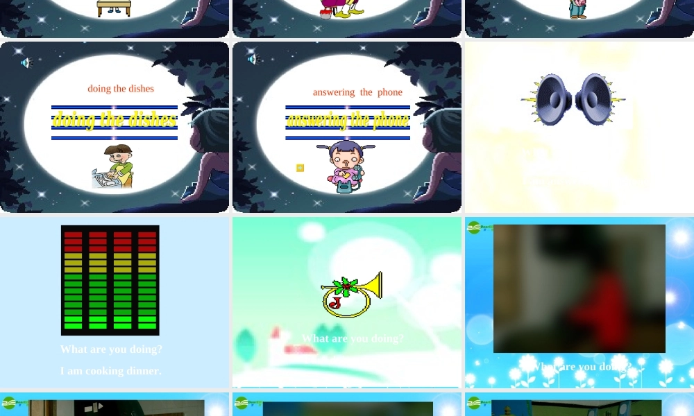 五年级英语上册 unit1 My family_Lesson 3 What Do They Look Like课件 冀教版