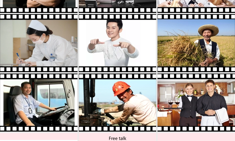 五年级英语下册 Module 7 unit 1 my father goes to work at 8 o'clock every morning课件 外研版（一起）-外研版小学五年级下册英语课件