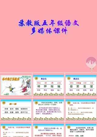 五年级语文上册 第23课 林冲棒打洪教头课件 苏教版-苏教版小学五年级上册语文课件
