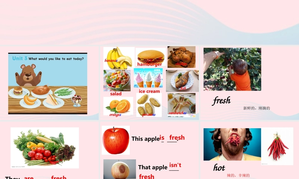 五年级英语上册 Unit3 What would you like Part B Lets learn课件1 人教PEP-人教PEP小学五年级上册英语课件