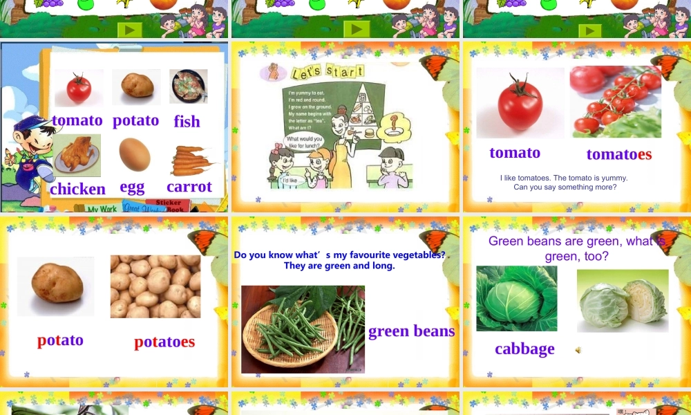 五年级英语上册 Unit3 What’s your favourite food_ PartA 课件  人教PEP