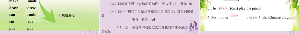 五年级英语下册 Module 8 Unit 2 I made a kite课件 外研版（三起）-外研版小学五年级下册英语课件