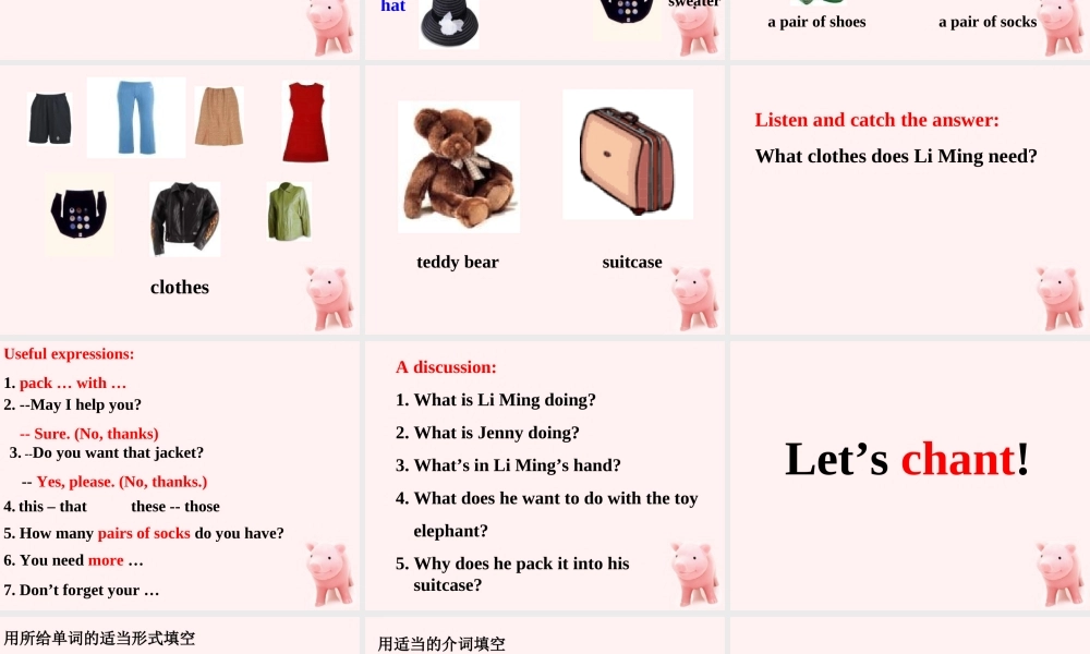 五年级英语上册 Unit4 Lesson27(2)课件 冀教版