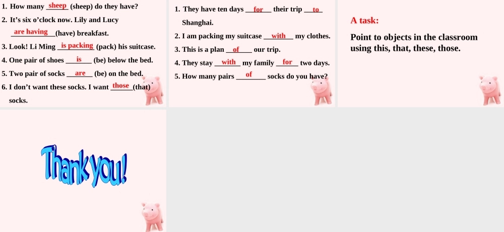 五年级英语上册 Unit4 Lesson27(2)课件 冀教版