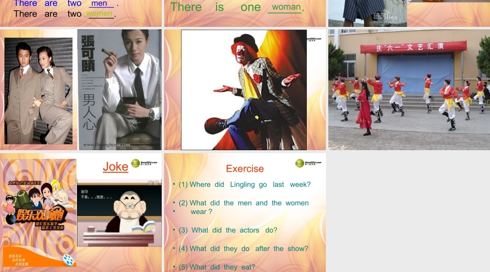 五年级英语下册 Module 9 Unit 1 we laughed a lot课件（1） 外研版（三起）