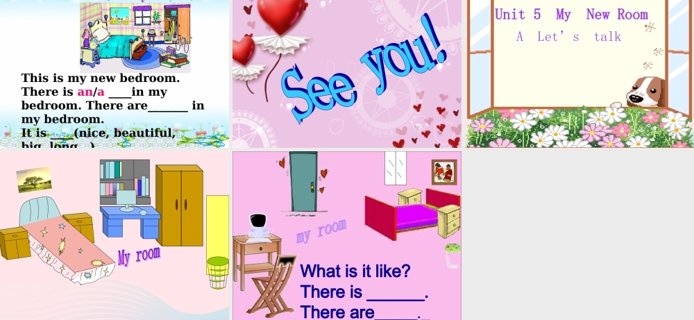 五年级英语上册 Unit5 There is a big bed Part A Let’s learn  Let’s play课件 人教PEP-人教PEP小学五年级上册英语课件