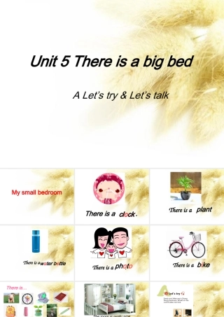 五年级英语上册 Unit5 There is a big bed Part A Let’s try Let’s talk课件 人教PEP-人教PEP小学五年级上册英语课件