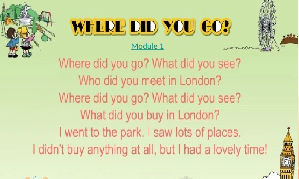 五年级英语下册 Module 9 Unit 2 see you soon课件（1） 外研版（三起）