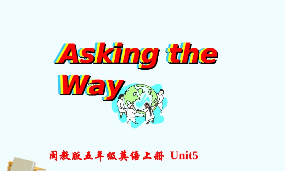 五年级英语上册 unit5课件 闽教版