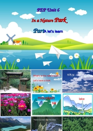 五年级英语上册 Unit6 In a nature park Part A Lets learn课件 人教PEP-人教PEP小学五年级上册英语课件
