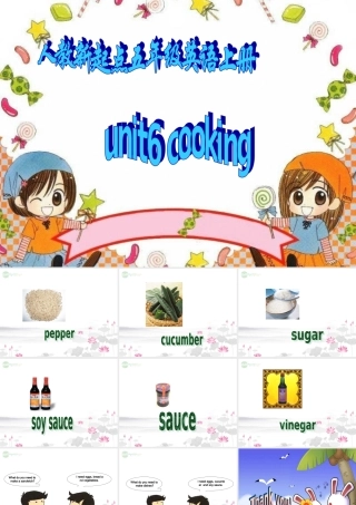 五年级英语上册 Unit6(2)课件 人教新起点