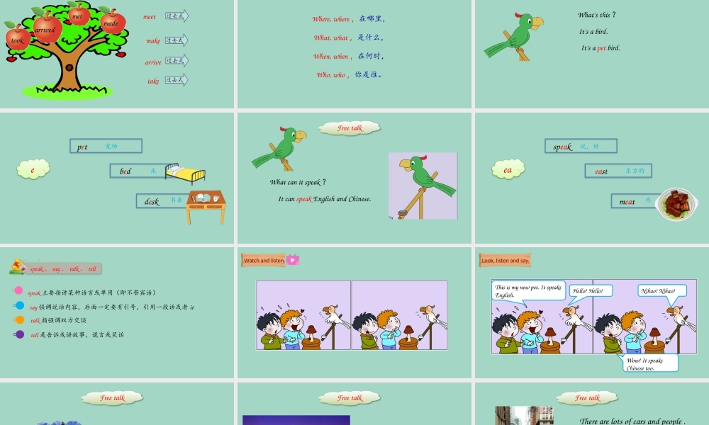 五年级英语下册 Module 10 Unit 2 I’m in New York now课件 外研版（三起）-外研版小学五年级下册英语课件