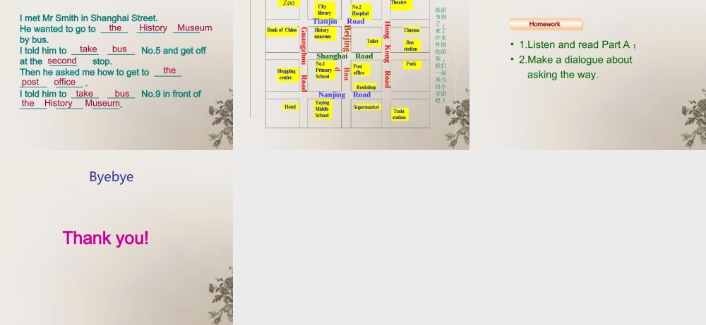 五年级英语上册 unit6课件 闽教版