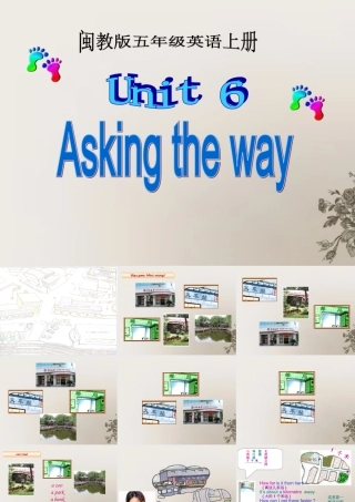 五年级英语上册 unit6课件 闽教版