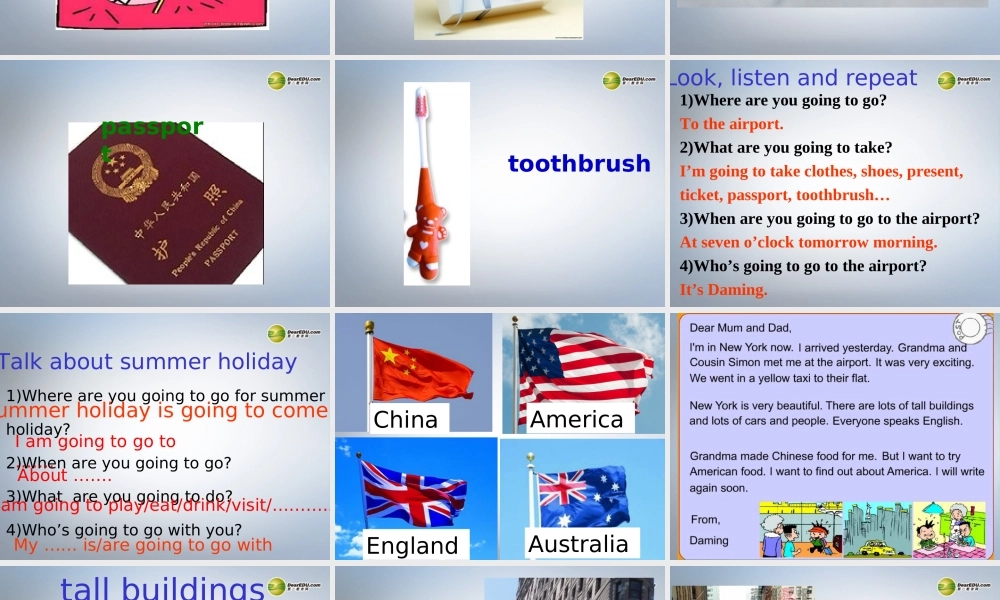 五年级英语下册 Module 10 Unit 2 I'm in New York now课件（1） 外研版（三起）