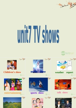 五年级英语上册 Unit7(2)课件 人教新起点