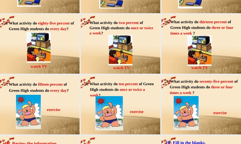 五年级英语上册 unit8课件 人教新起点