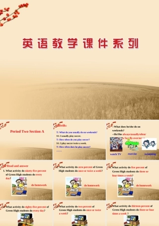 五年级英语上册 unit8课件 人教新起点