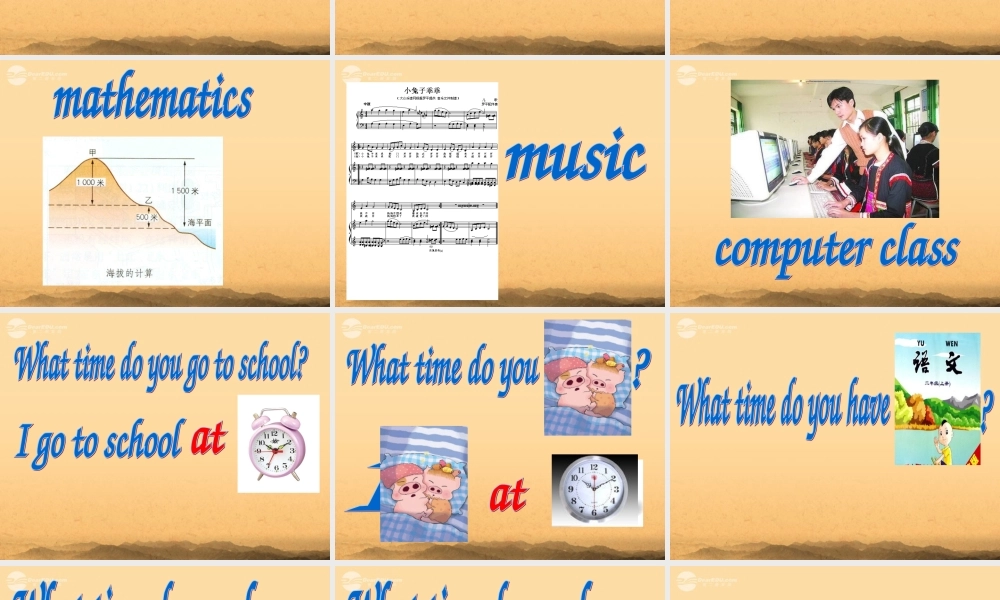 五年级英语上册 unit8课件 湘少版