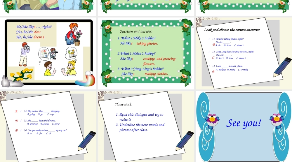 五年级英语上册 unit9课件 湘少版