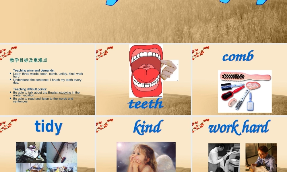 五年级英语上册 unit13课件 湘少版