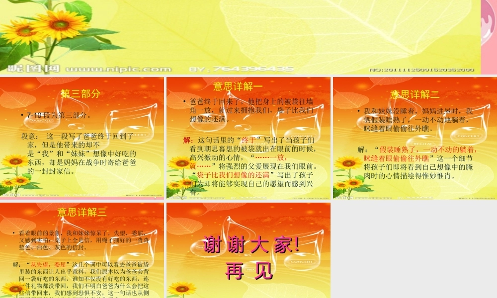 五年级语文上册 第三单元 被袋里装的是什么课件4 鄂教版-鄂教版小学五年级上册语文课件