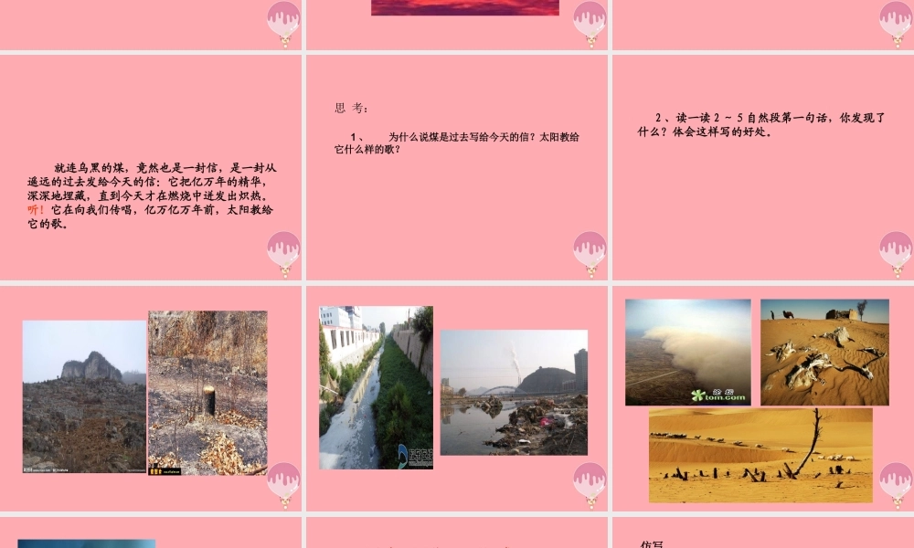 五年级语文上册 第四单元 地球信箱课件3 湘教版-湘教版小学五年级上册语文课件